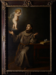 1974P24 The Vision of St Anthony of Padua (framed)