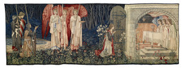 1907M131 Quest for the Holy Grail Tapestries - Panel 6 - The Attainment