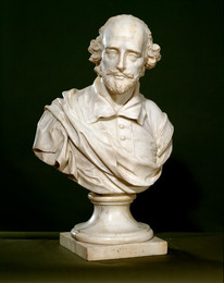 1987P2 Bust of William Shakespeare (1564-1616)