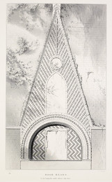 1920P671 Door Heads in Campiello Della Chiesa San Luca