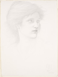 1898P45 The Sirens - Female Head Study