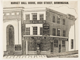 1970V592 Market Hall House, High Street, Birmingham