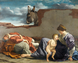 1947P5 Rest on the Flight into Egypt