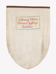 1981F15 Reverse of  Suffragist Banner - West Midland Federation