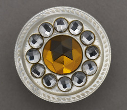 1953F125 Pearl and Glass Button