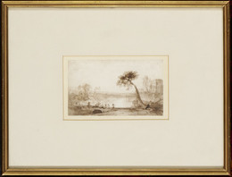 1991P95 Classical Landscape with Figures