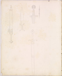 1952P6.49 Studies of swords