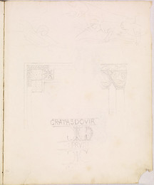 1952P6.52 Sketch of architectural details
