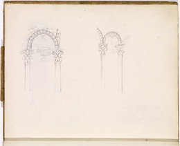 1952P6.6 Two studies of archways