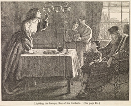1978P554.2 Lighting the Lamps, Eve of the Sabbath - Published