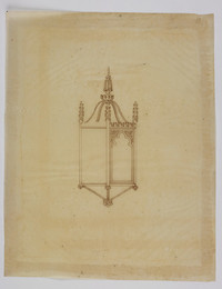 1974M3.168.2 Wilkinson Tracing, Design for a lantern