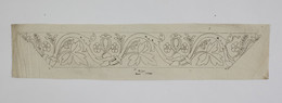 1974M3.246 Wilkinson Tracing, Printed design for floral inlaid decoration