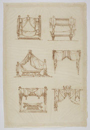 Wilkinson Tracing, Design for 4 sofas or beds and 2 sets of curtains