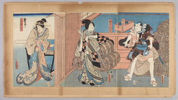 1978P100 Triptych of Japanese Prints