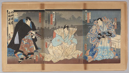 1978P101 Triptych of Japanese Prints
