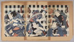 1978P114 Triptych of Japanese Prints