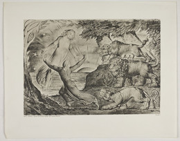 1978P189.1 Hell: Plate 1. Dante Running from the Three Beasts