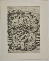 1978P189.15 Hell: Plate 15. The Stygian Lake with the Ireful Sinners Fighting