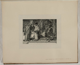 1920P713.2.27 Joseph presents his Father to Pharoah - Dalziel's Bible Gallery