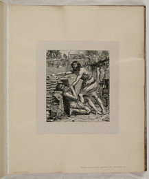 1920P713.2.30 Moses slaying the Egyptian - Dalziel's Bible Gallery