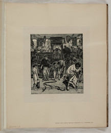 1920P713.2.32 Moses and Aaron before Pharoah - Dalziel's Bible Gallery