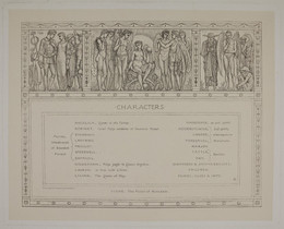 1978P187.5 The First of May, Engraving from Folio, Character List, Plate 5