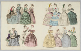 1933M157.23 Costume plates, 1850 - 1851