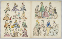 1933M157.25 Costume plates, 1852 - 1853