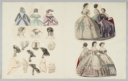 1933M157.35  Costume plates, 1859-62