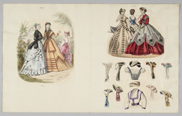 1933M157.40 Costume plates, 1866 - 1868