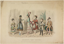 Latest Paris Fashions and Childrens Fancy Costumes - Supplement to The Queen Newspaper