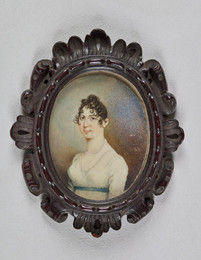 1933P339 Miniature portrait of a lady