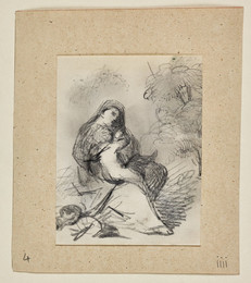 1945P60.4 Study of the Virgin and Child