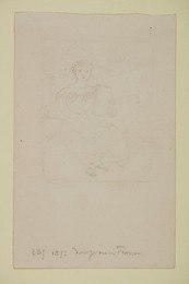 1927P556 Study of a Seated Figure
