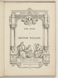 1978P204.1 Engraving from 'The Book of English Ballads'