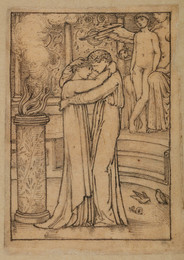 1927P630 Pygmalion and the Image - Study for Pygmalion and Galatea at the Altar of Hymen