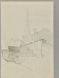 1951V85 Christ Church, from No 3 Temple Row West