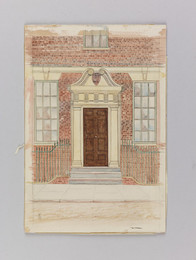 1958V397 Doorway of 37, Waterloo St, Birmingham