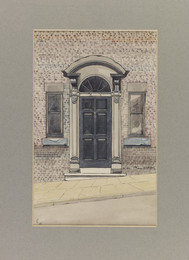 1958V398 Doorway 26 Lower Priory, Birmingham