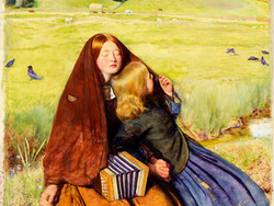 1892P3 The Blind Girl
