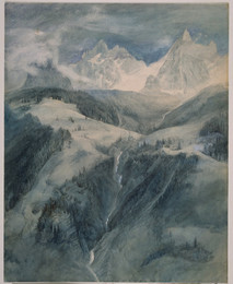 1905P2 Cascade de la Folie, Chamonix