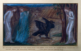 1922P207 Cupid and Psyche - Study for the Palace Green Mural - Psyche sent by Venus the Task