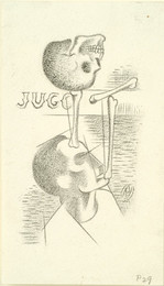 1952P19.7.1 Design for Urne Buriall - Jugglers shewed Tricks with Skeletons
