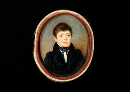 1917P19 Miniature portrait of William Hooper