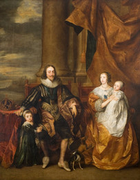 1970P264 Portrait of Charles I and his Family