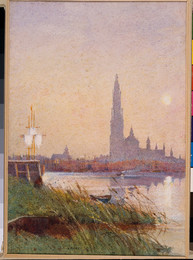 1901P31.22 River Scene