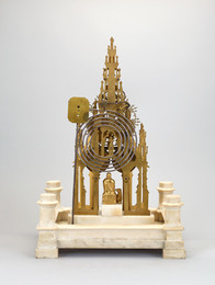 1959S01057.00001 Skeleton Clock