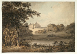 1946P41  View of Aston Hall from the Staffordshire Pool