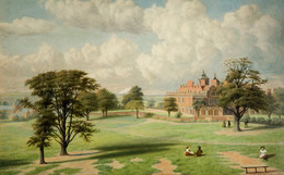 1973P4 Aston Hall From The Park