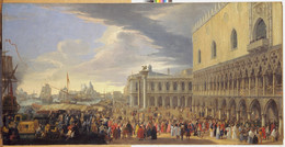 1949P36 The Arrival of the Earl of Manchester in Venice